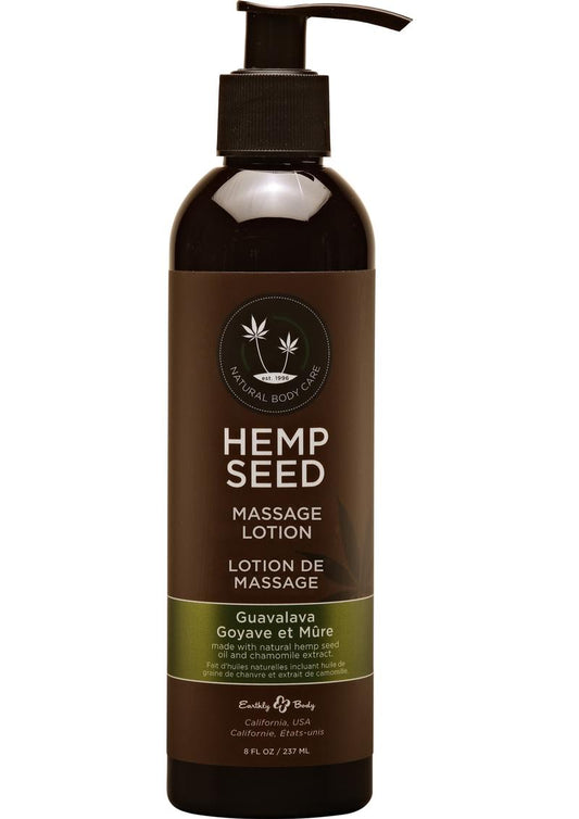 Earthly Body Hemp Seed Massage Lotion