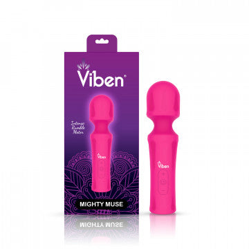 Mighty Muse Mini Massager- Hot pink