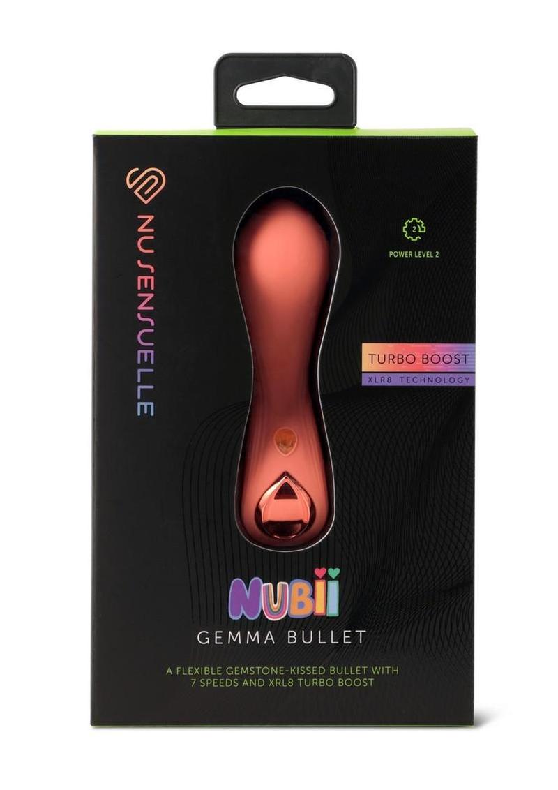 Gemma ~ Turbo Rechargeable Silicone Bullet
