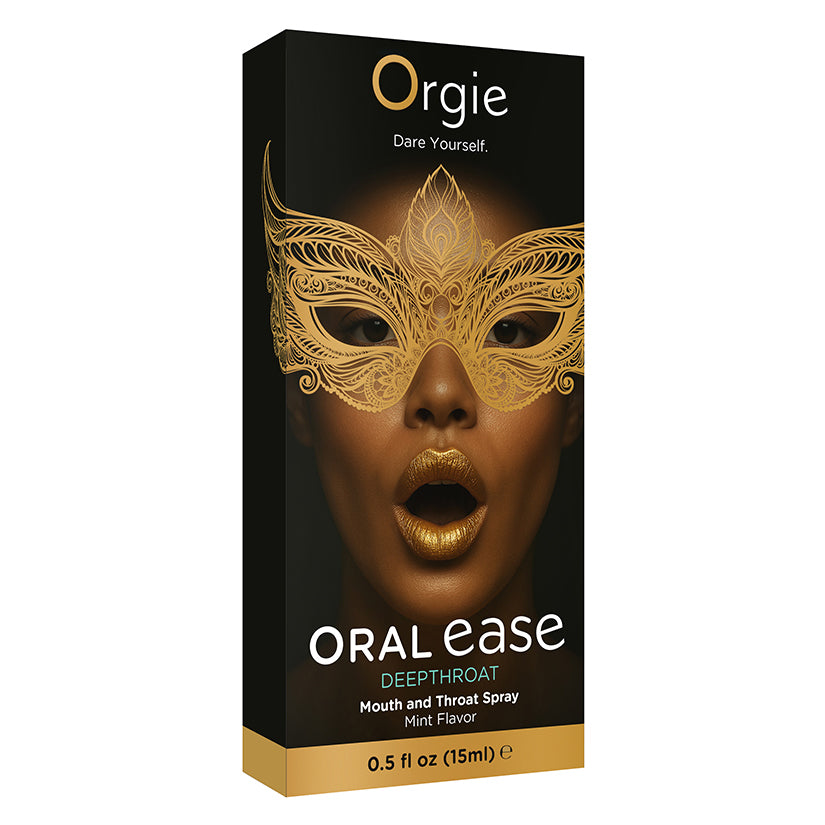 Orgie Oral Ease Deepthroat Spray - Mint 0.5floz