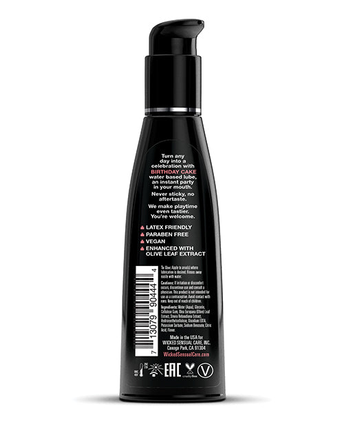 Wicked Aqua ~ Water Based Lubricant 4oz