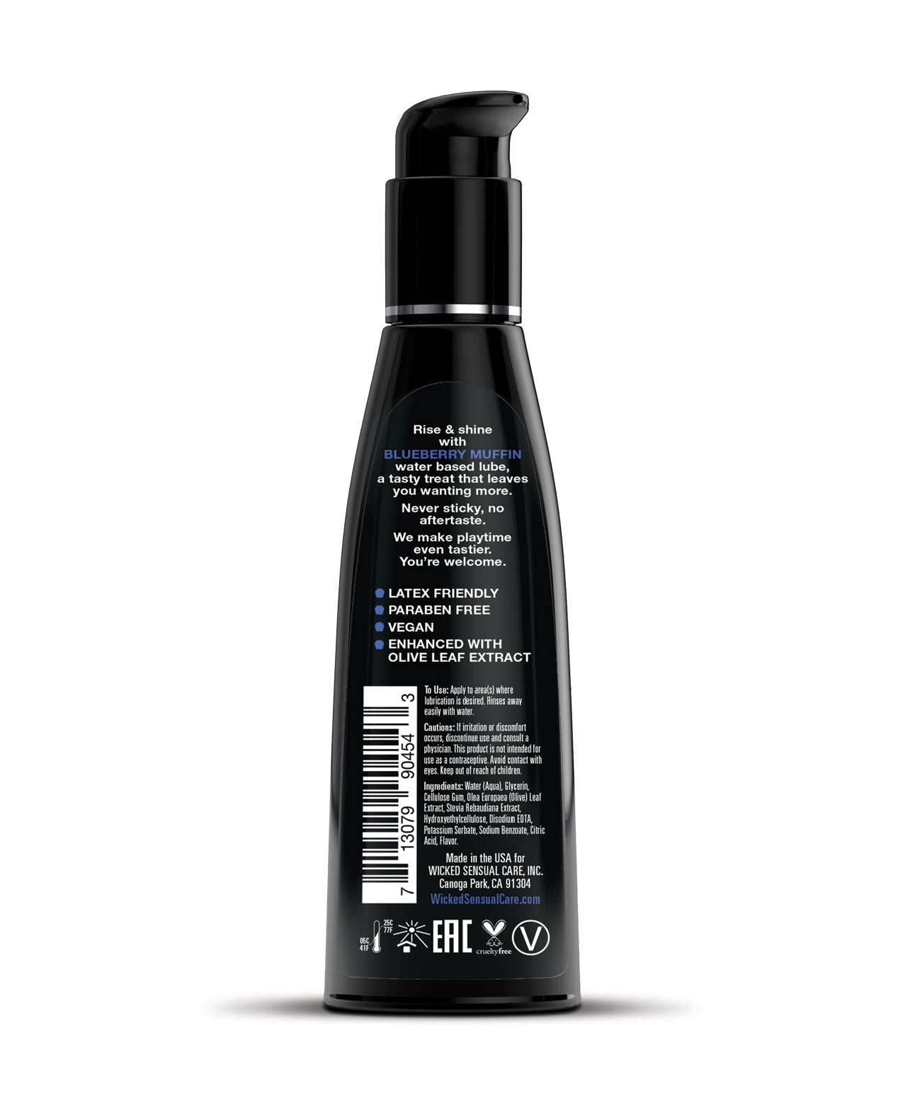 Wicked Aqua ~ Water Based Lubricant 4oz